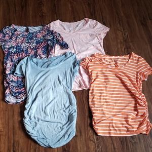 Motherhood Maternity Medium Tees, Spring Colors